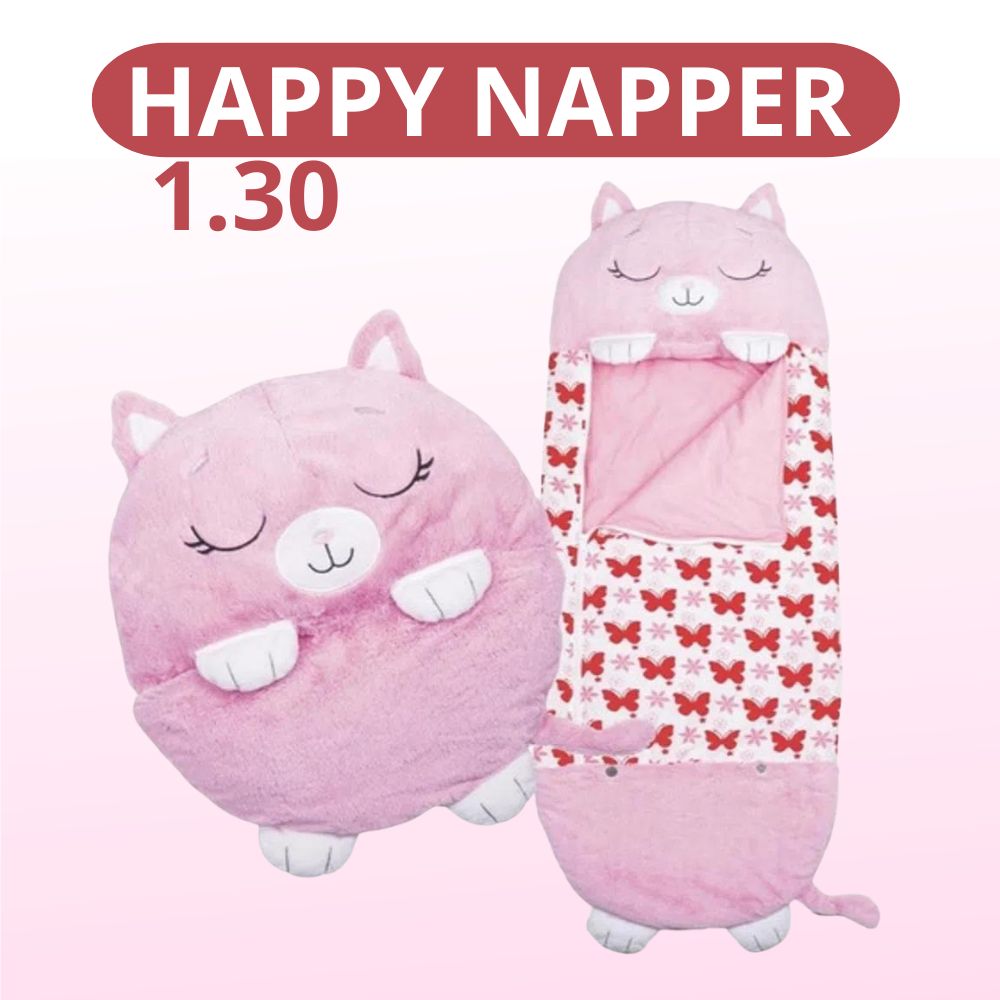 Happy nappers De 130x60 Bolsa Para Dormi - r: U Blanco